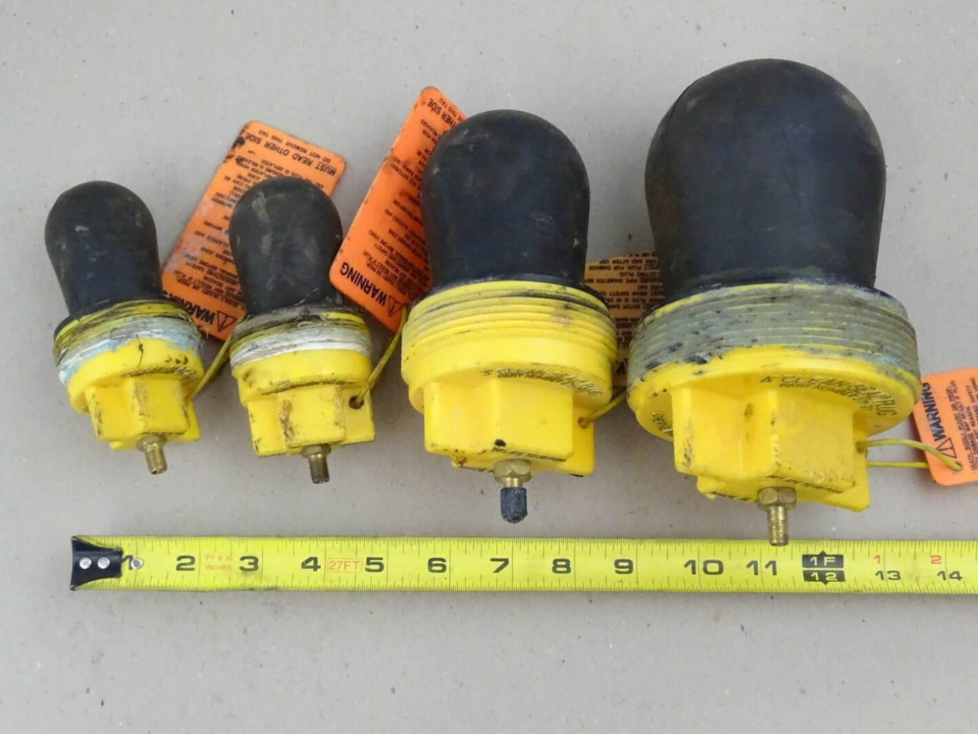 Cherne Pneumatic Test Plug , 271-705 ,271-713, 271-721