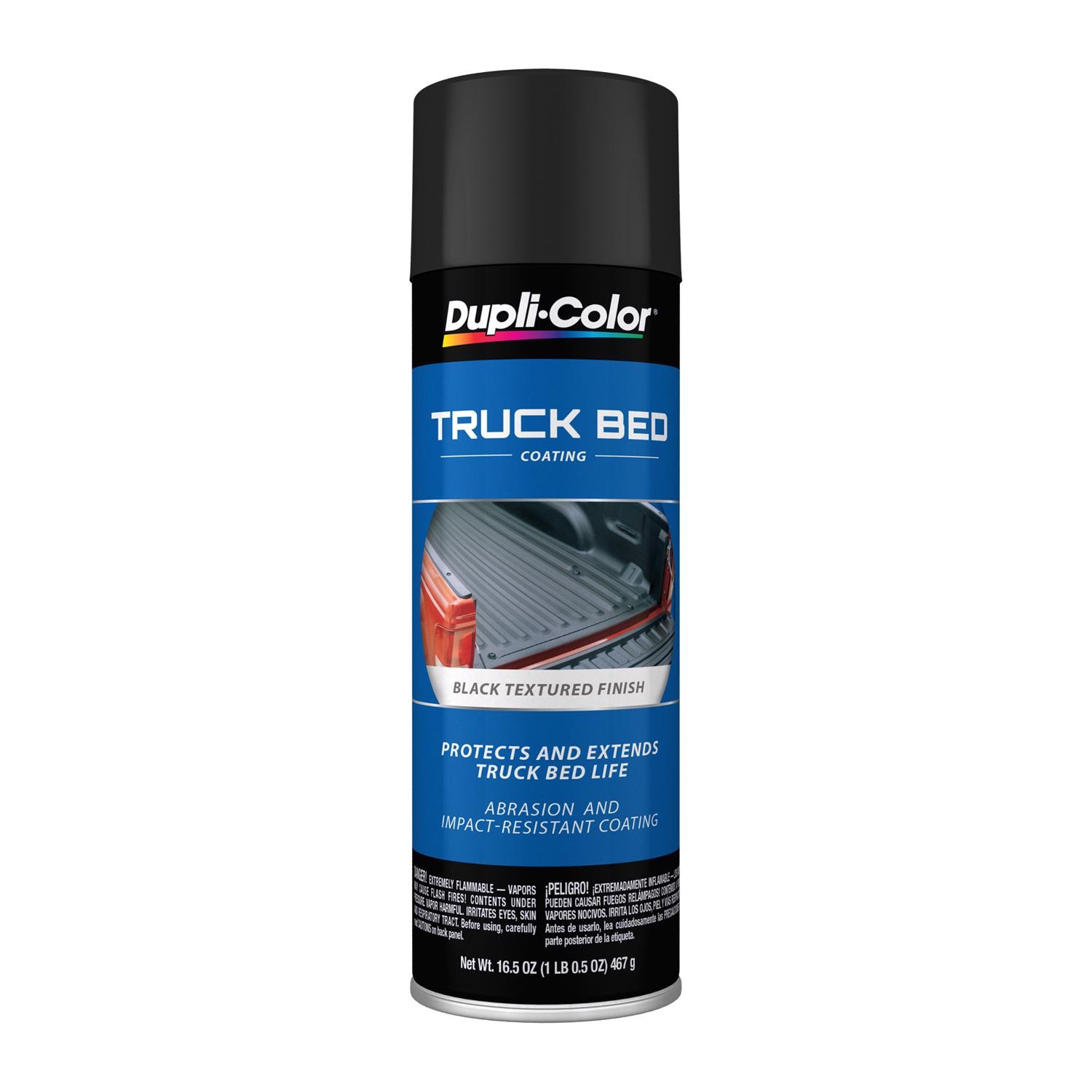 Dupli-Color Black Textured Finish Truck Bed Coating 16.5 oz (Pack of 6)