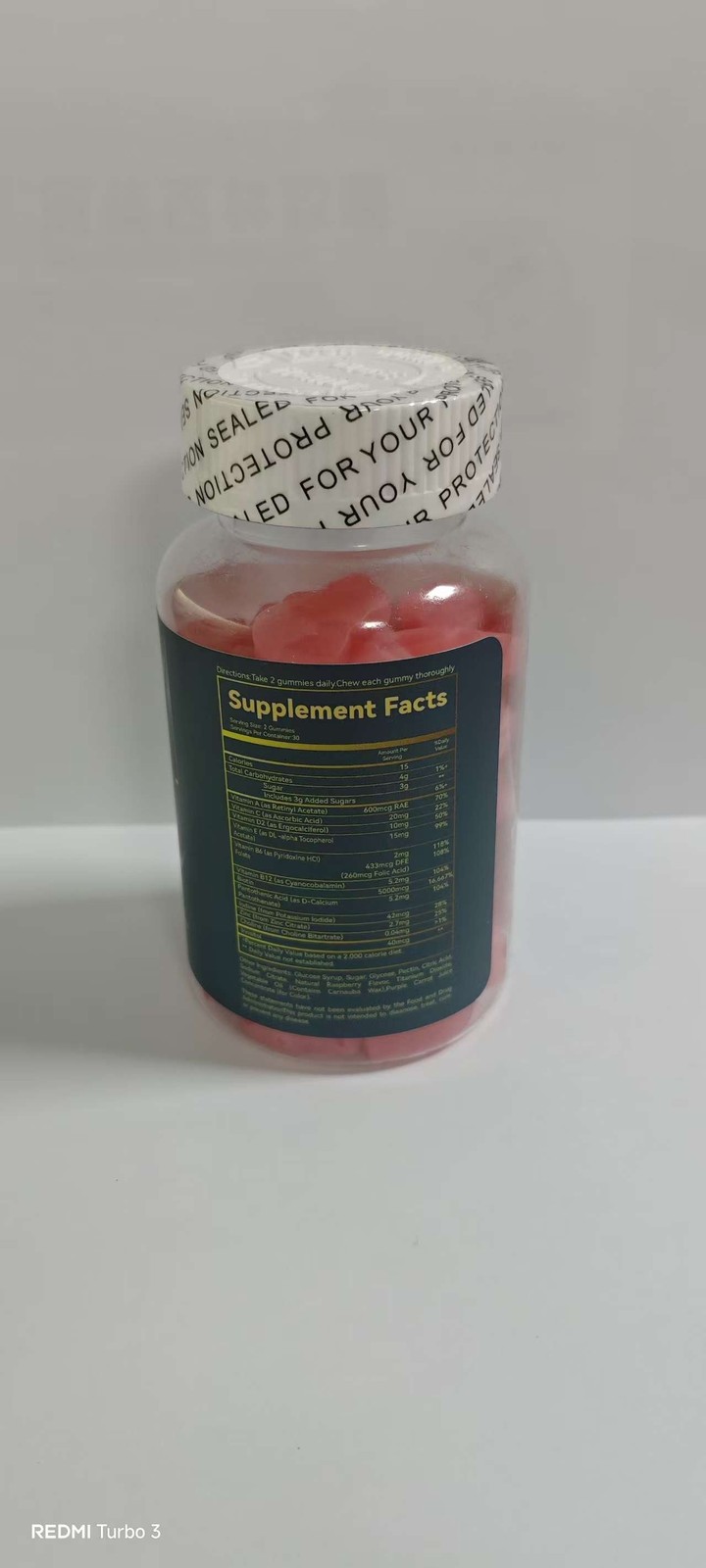 WEEM Hair Skin and Nails Gummies - Supports Healthy Hair - Vegan biotin Vitamins