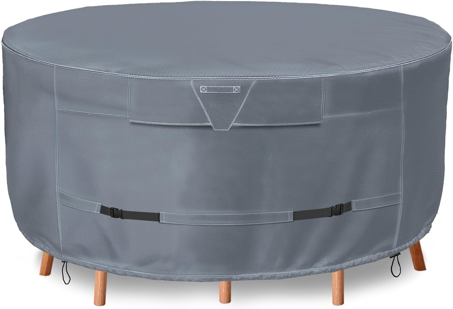 Round Patio Furniture Covers Waterproof Outdoor Table Chair Set Covers All Weath