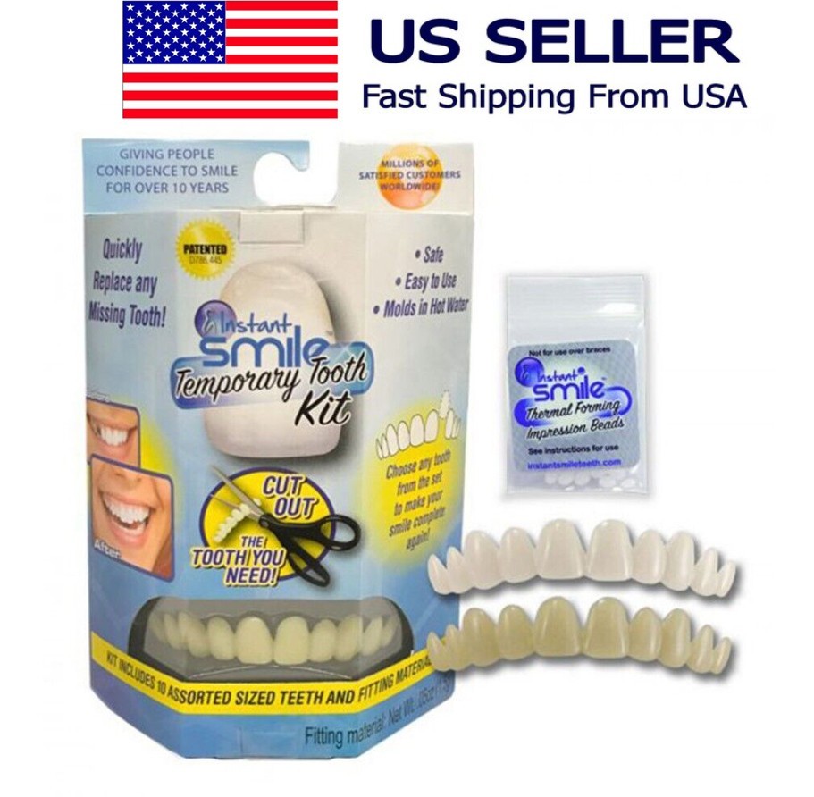 Instant Smile Multi-Shade Temporary Tooth Repair Kit 3 SHADES-Rapid Repair