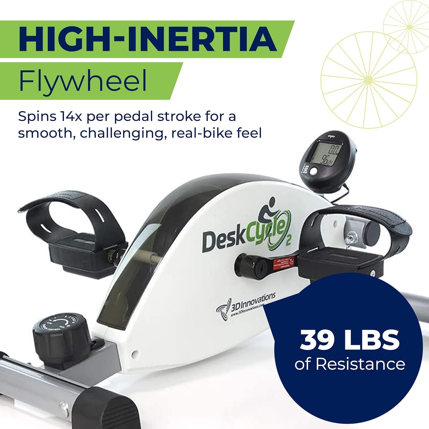 DeskCycle Under Desk Bike Pedal Exerciser
