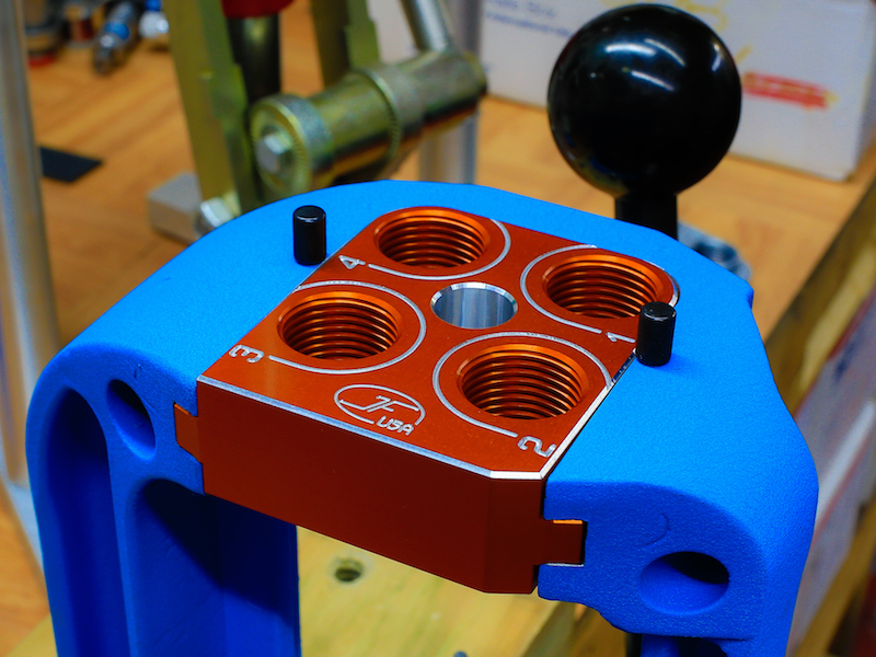 (2) Dillon RL550B/C BL550 Style Billet Aluminum tool head CNC Made Toolhead