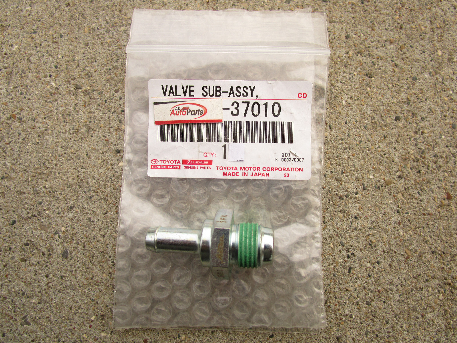 09 - 22 TOYOTA COROLLA 1.8L 4Cyl VENTILATION VALVE PCV SUB ASSEMBLY BRAND NEW