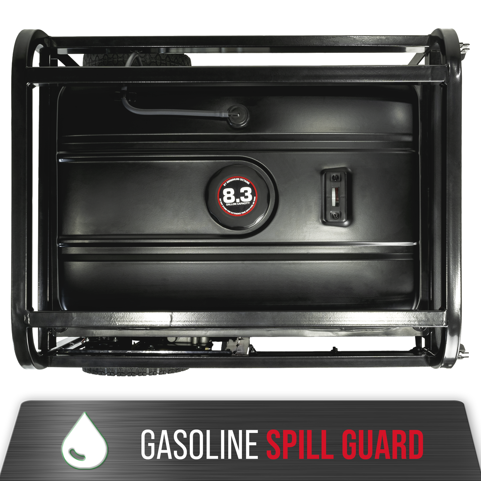 DuroStar DS13000MX 13,000W/10,500W Dual Fuel Portable Generator w/ CO Alert