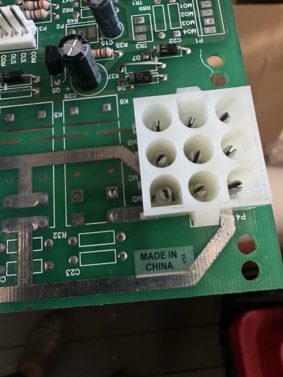 MD0902 Linear Garage Door Motor PCB 2 Relay Control Board E178250 112698 112695