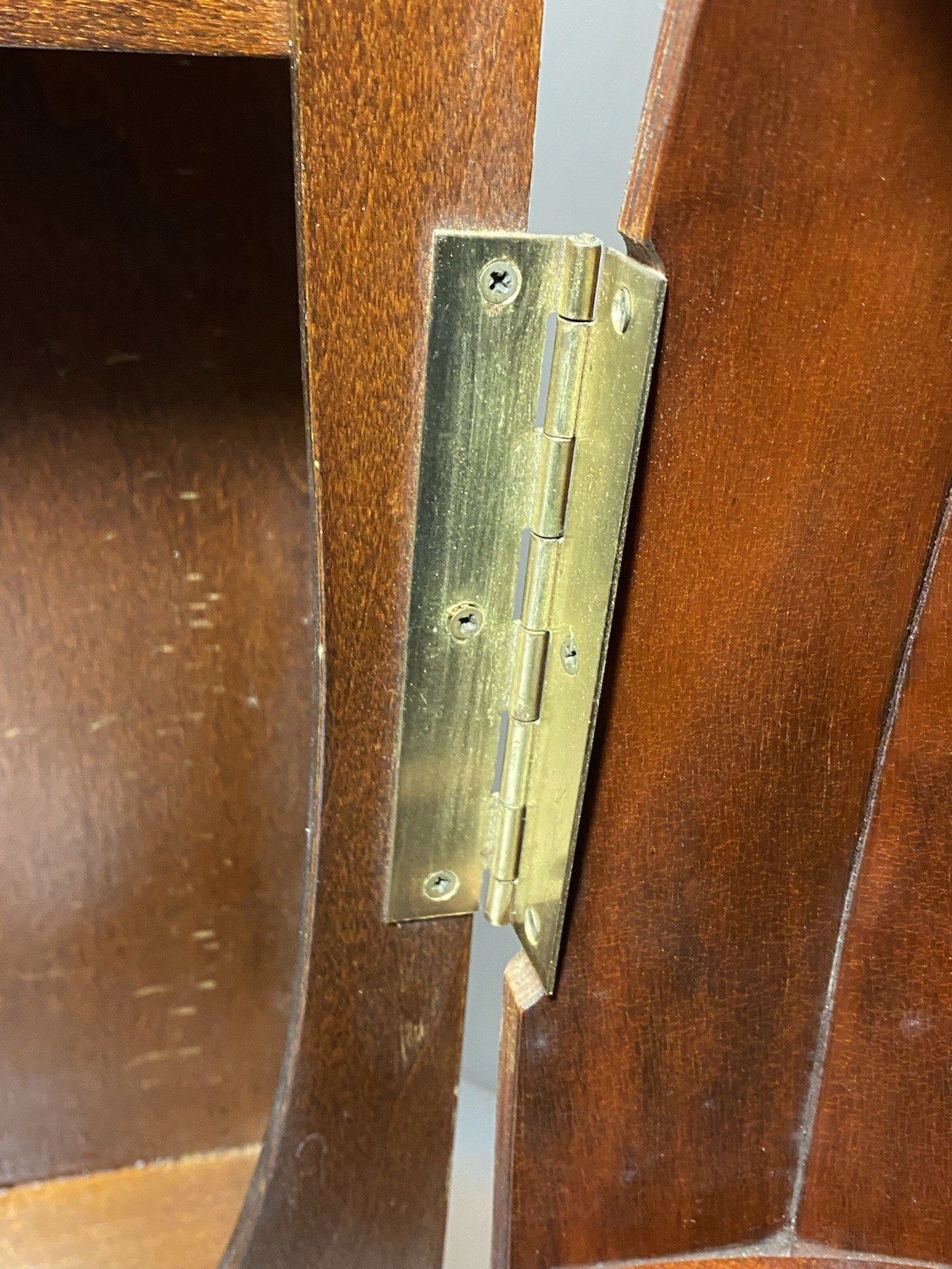 Vintage MCM Wood Barrel Bar Liquor Cabinet Man Cave She Shed