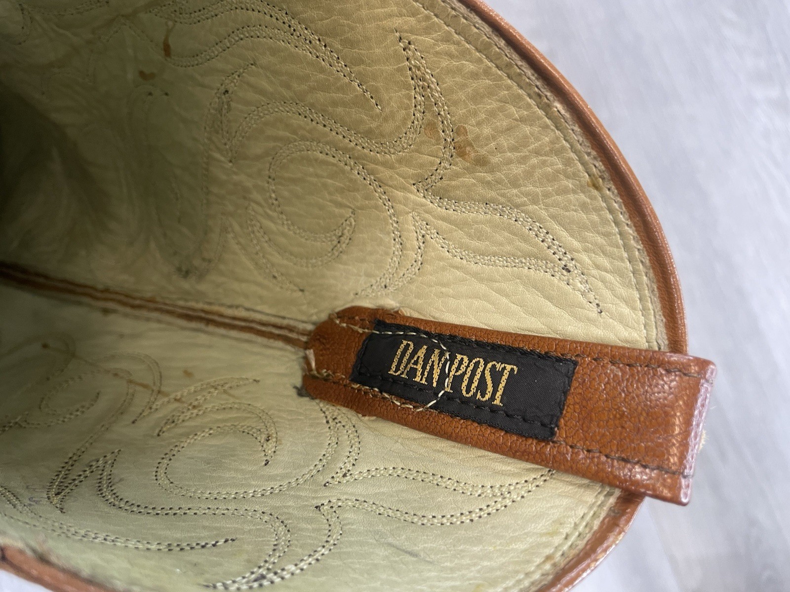 Dan Post Exotic Python Snakeskin 8.5A Leather Western Cowgirl Boots Women’s