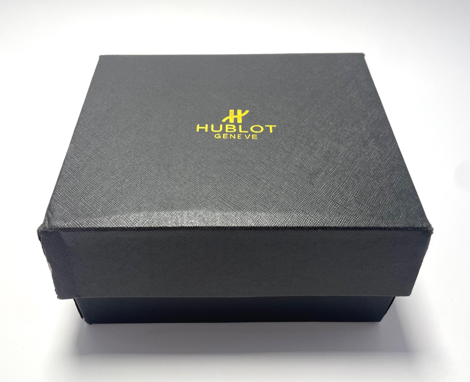 Hublot Geneve Watch Box Case Black w/ Outer Box Pillow Authentic