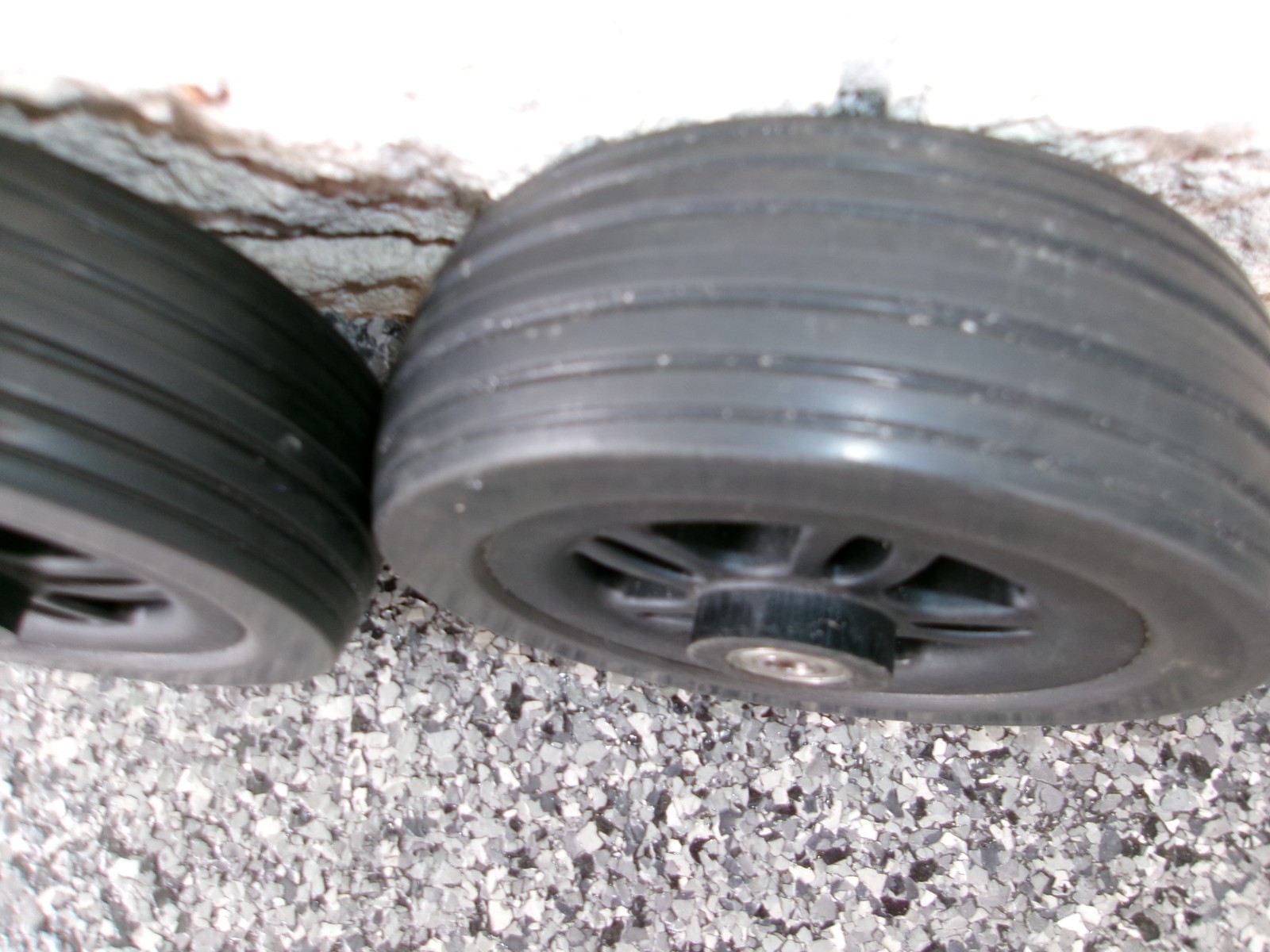 Pair of Front Anti Tip / Rear Caster Wheels for Jazzy 614 & 614HD # 6176