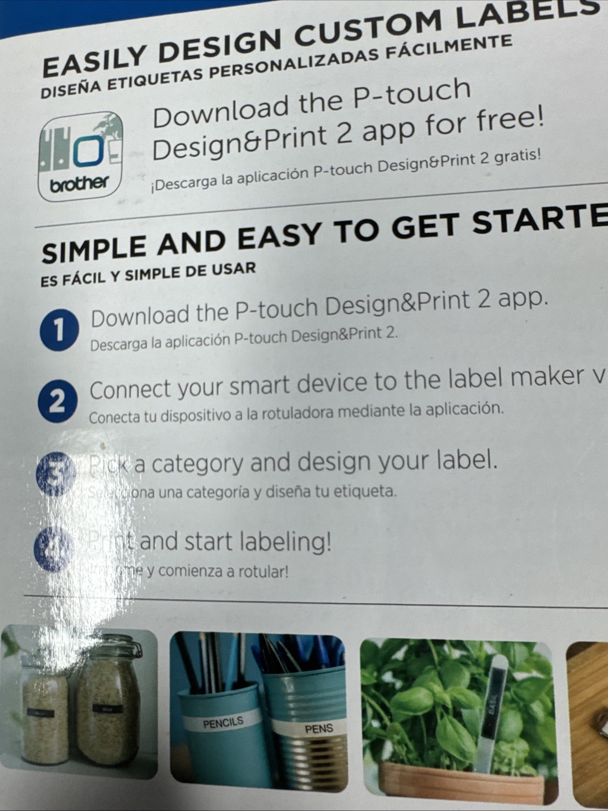 Brother P-Touch Cube Smartphone PT-P300BT Bluetooth Wireless Label Maker