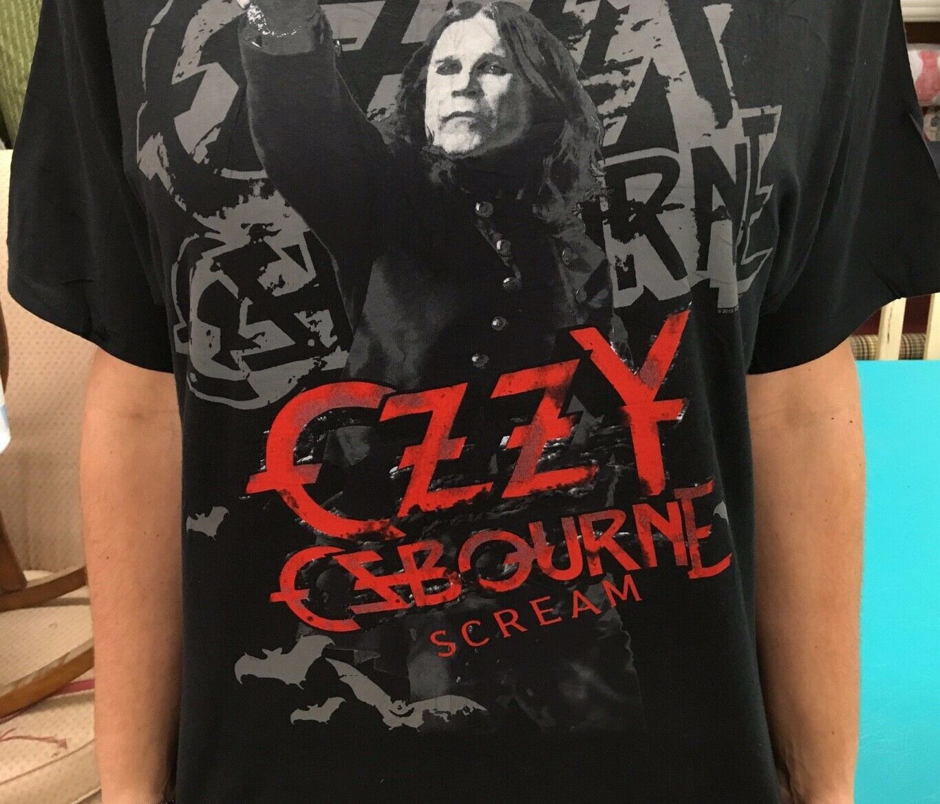 (2) New Ozzy Osbourne "SCREAM" 2010 Rock Tour Concert Tee Shirts Size XL Hanes