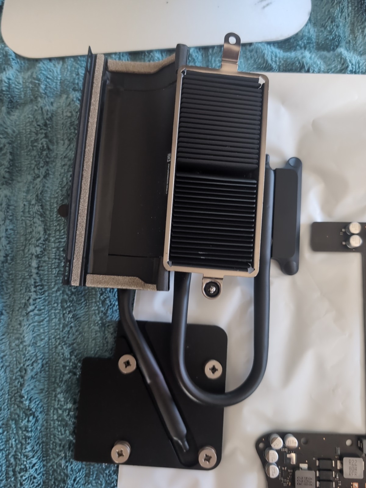 RADEON 580 8GB LOGIC BOARD - iMac 27" A1419 5K Retina Mid 2018 With Heatsink