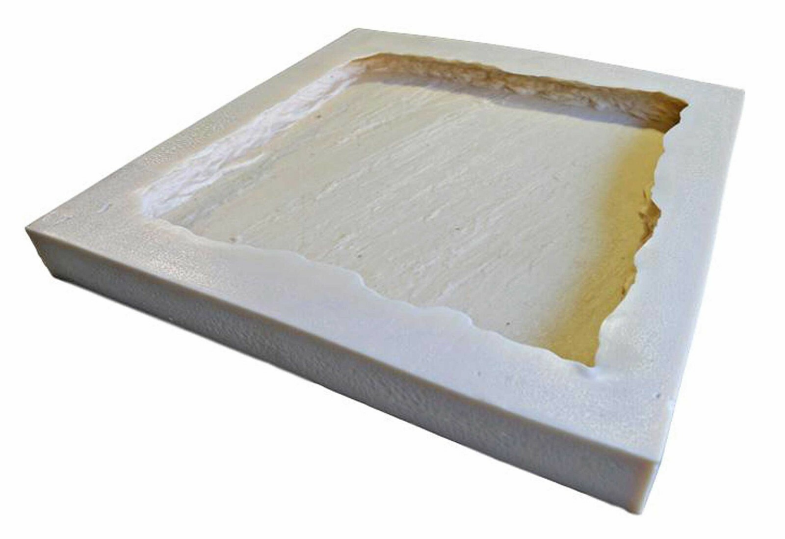 Rubber Mold for Concrete 20.5x20.5" Wall Cap, Column Cap, Hearthstone, Paver