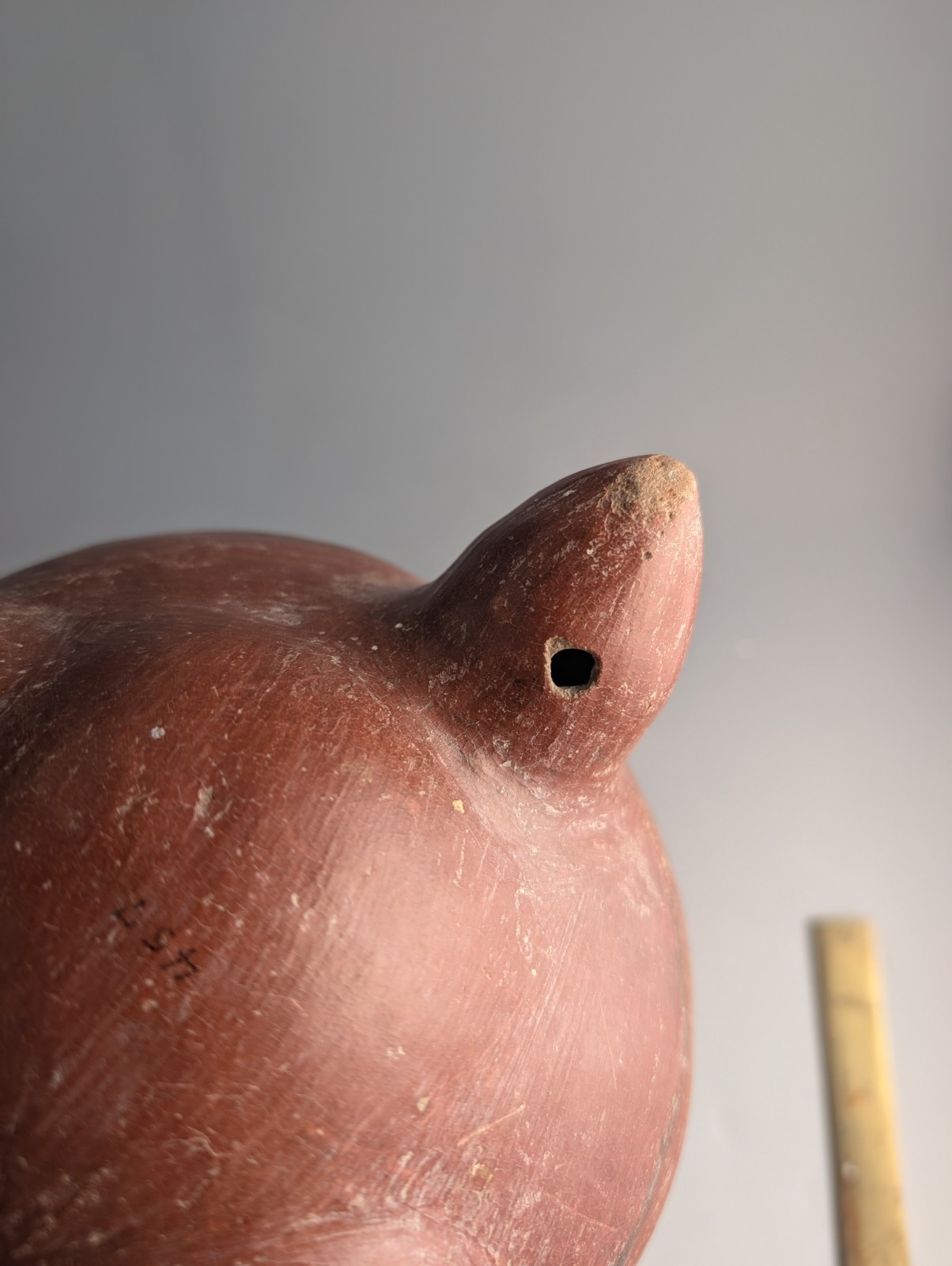 PRE COLUMBIAN POTTERY TRIPOD OFFERING BOWL FROM COPAN, HONDURAS