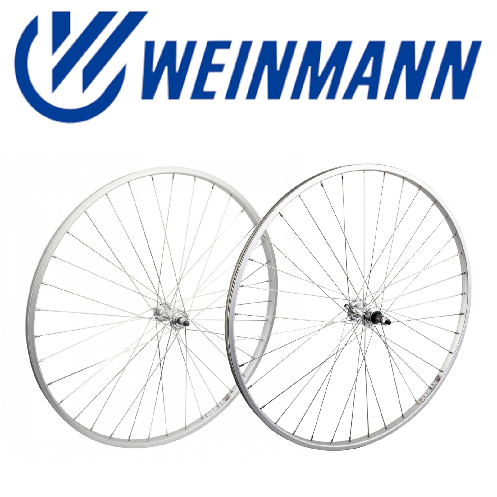 Weinmann AS23X 700c 3/8x100 Front 3/8x126 Rear Bolt-On UCP Freewheel Wheelset