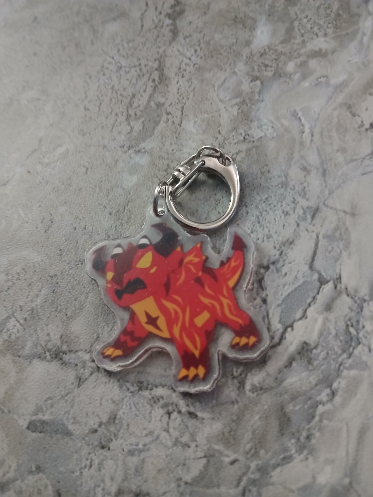 Helluva Boss Acrylic Keychain Satan Seven Deadly Sins