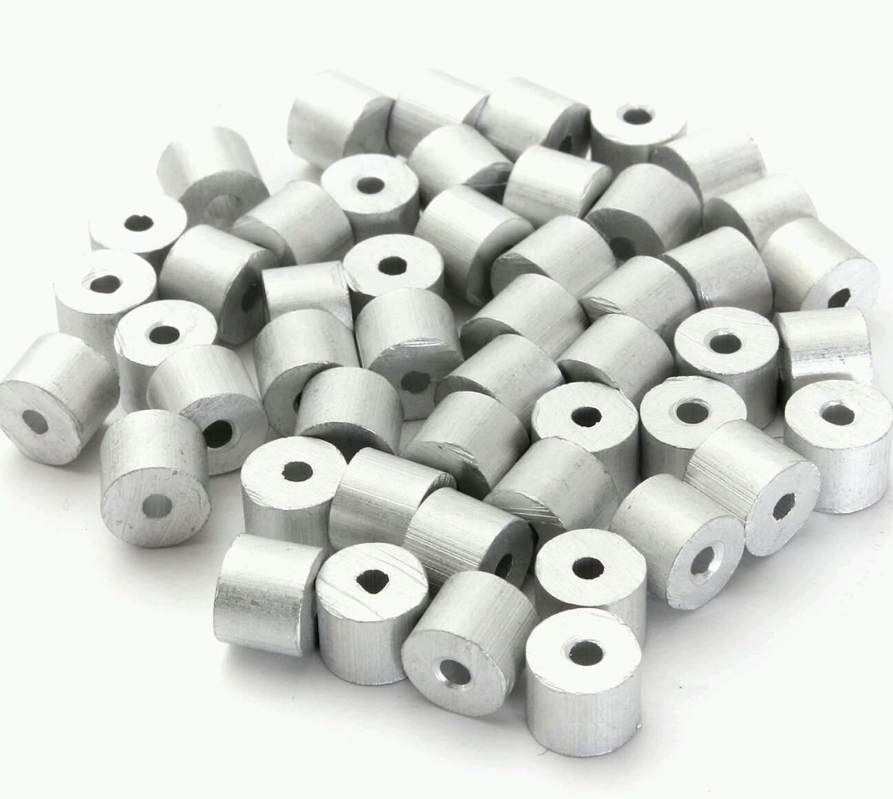 Aluminum Swage Stops for 3/32" Wire Rope Cable: 100, 200, 500 and 1000 pcs