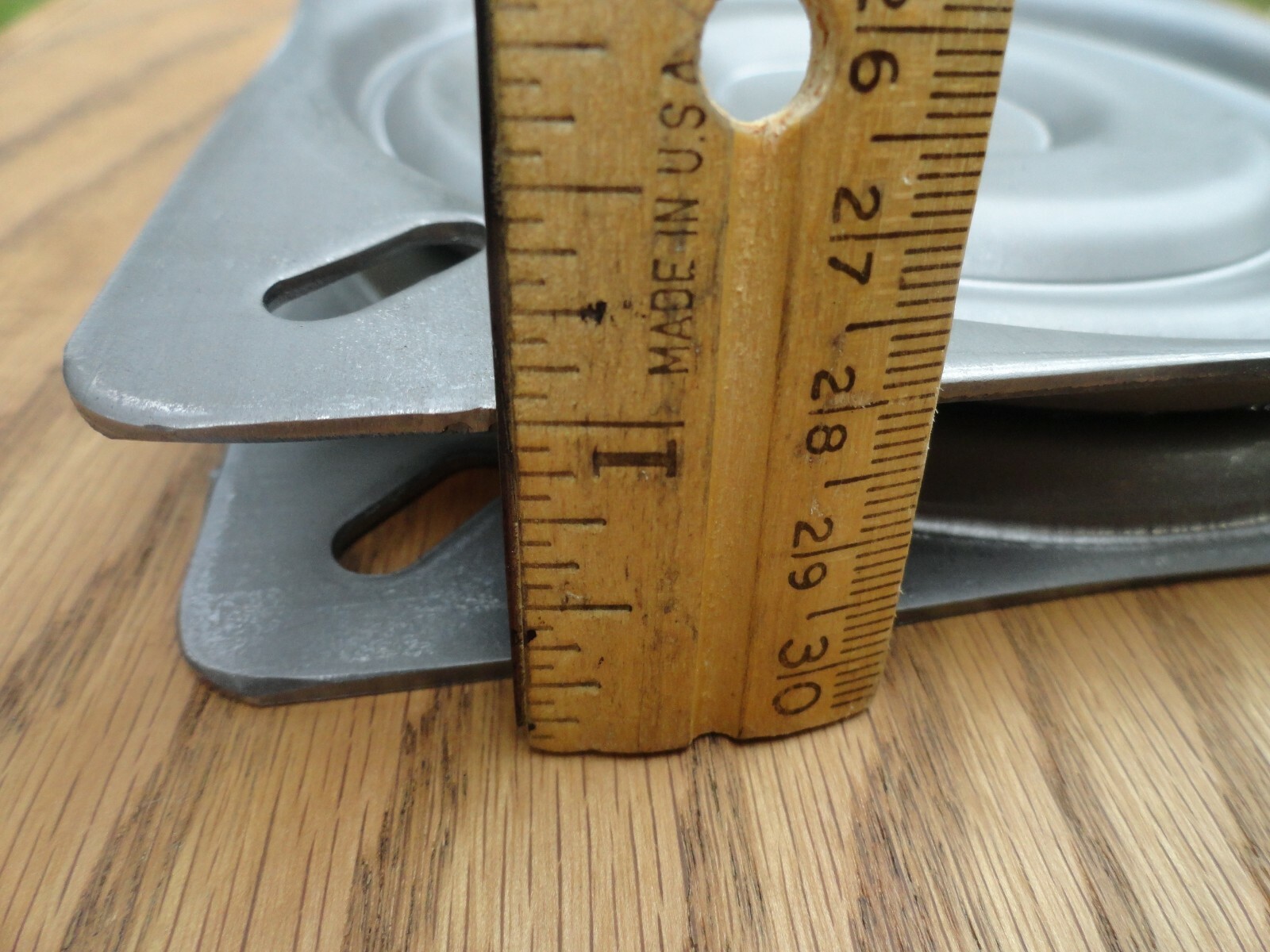 Heavy Duty Bar Stool Swivel Plate 6.75" For Stools with Backs