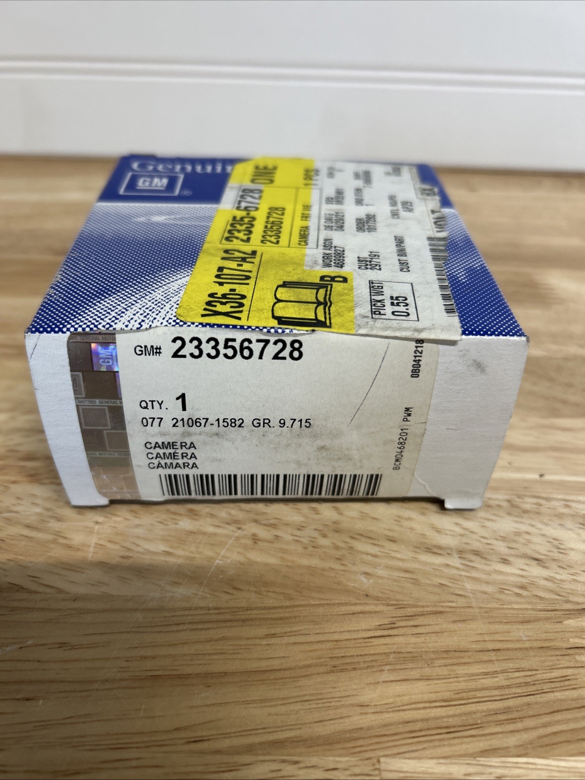 ADAS Camera-LT GM Parts 23356728