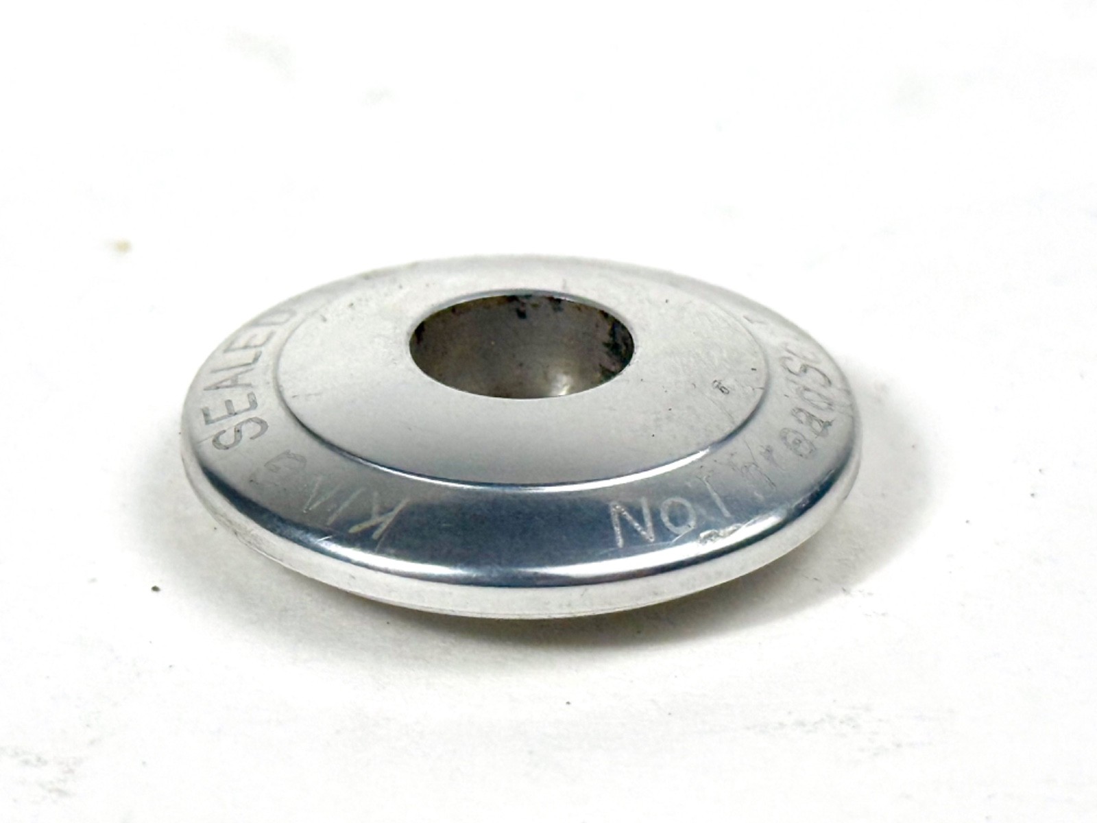 Vintage Chris King Headset 1-1/8" Sealed Bearing Threadless NoThreadset Silver