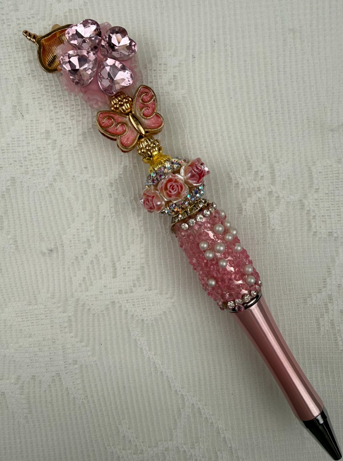 Custom bling pens! Luxury Inspired Unicorns! Gift.Basket filler.Journal.Collect!
