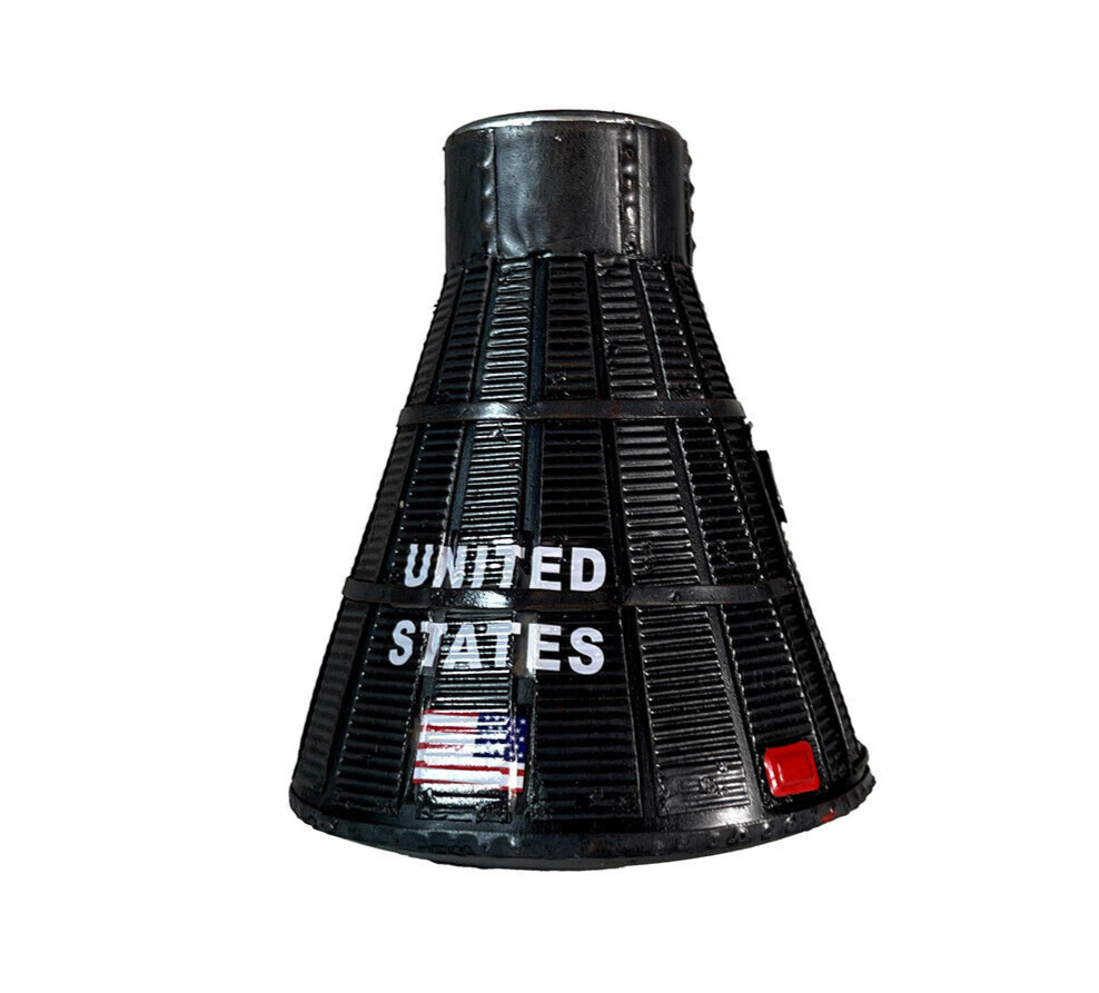 Gemini IV Capsule 1965 Spacecraft Metal Model 6" NASA Spacewalk Space Mission