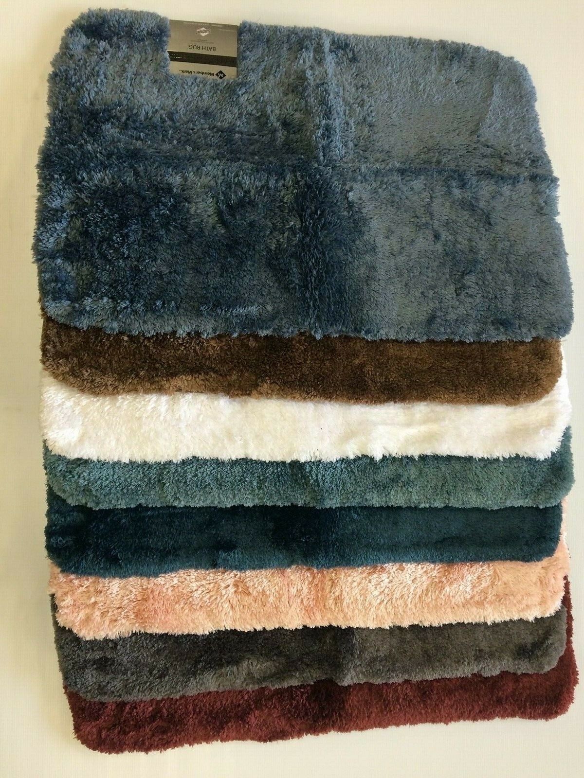 NEW Member's Mark Hotel Premier Collection Bath Rug 24 X 36 Silky Soft