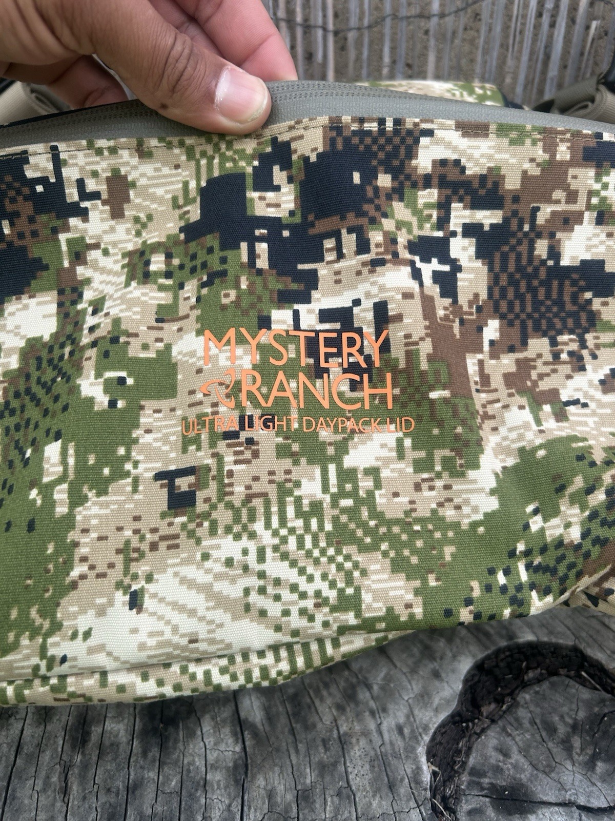 Mystery Ranch Ultralight Daypack Lid Optifade Subalpine Backpack Accessory NIB