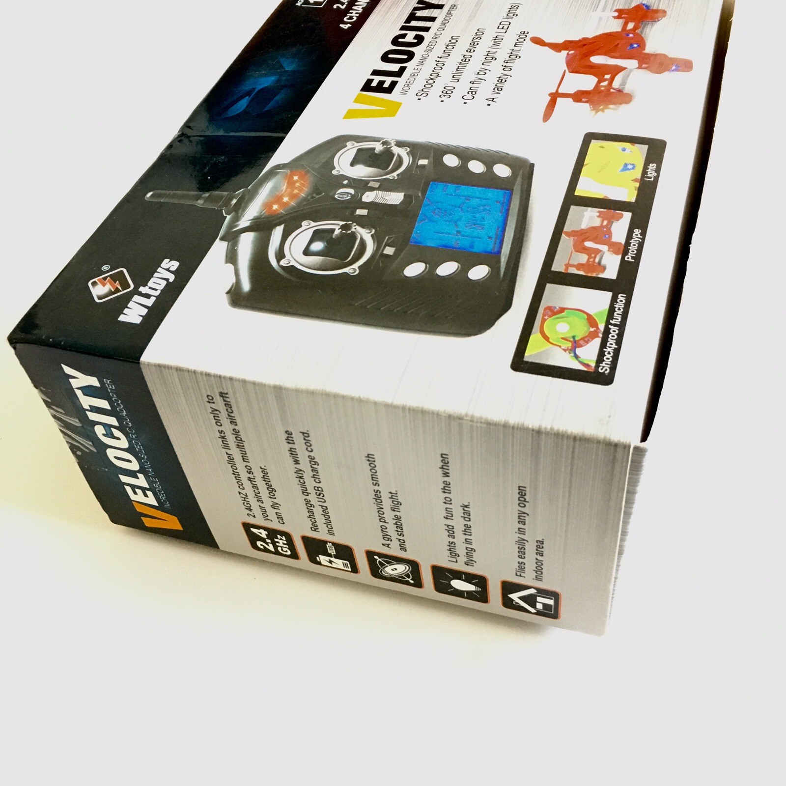 WLToys Micro RC Quadcopter RC 4 Channel Micro 2.4 GHz 500007