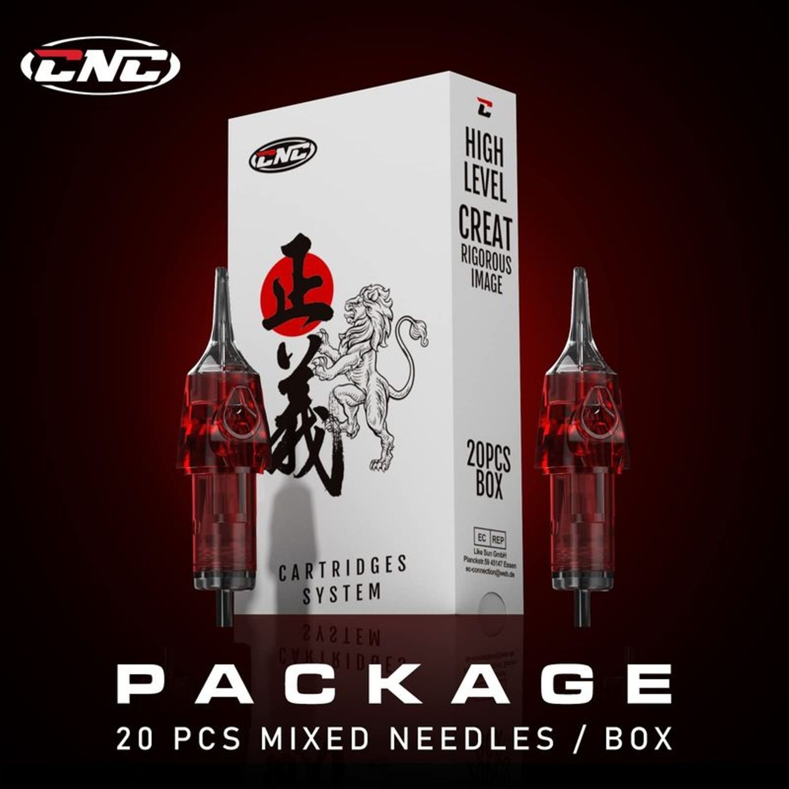 20, 40pcs CNC Police Tattoo Needle Cartridges RM RL RS