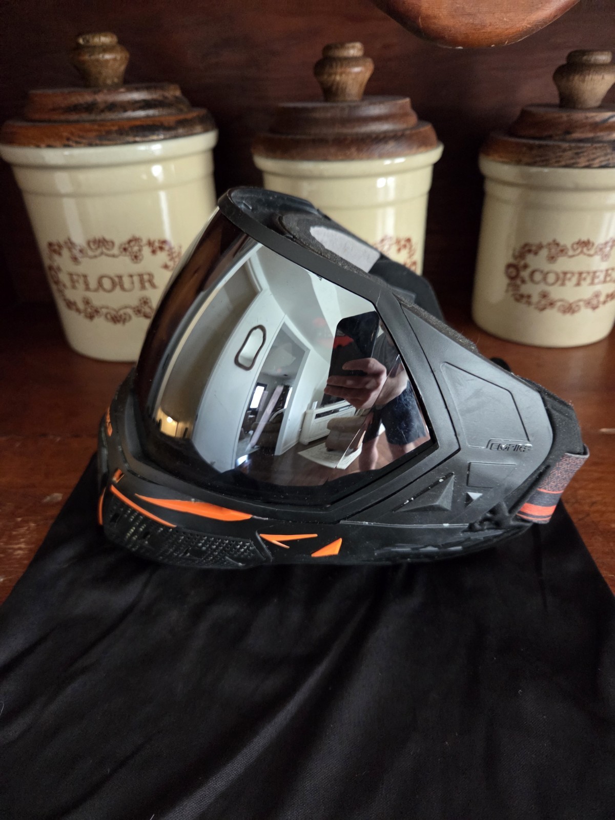 Empire EVS Paintball MaskBlack/Orange