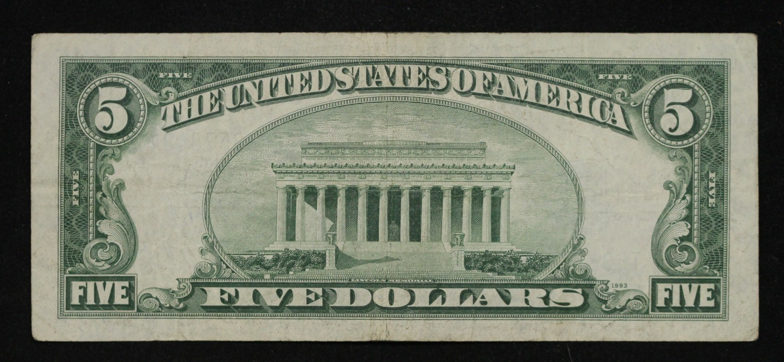1934 Five Dollar Silver Certificate $5 Bill Blue Seal Note Hand Picked Vg/Fine