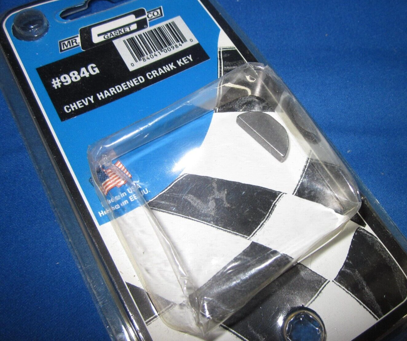 Mr Gasket 984G ~ Chevy Hardened Crank Key