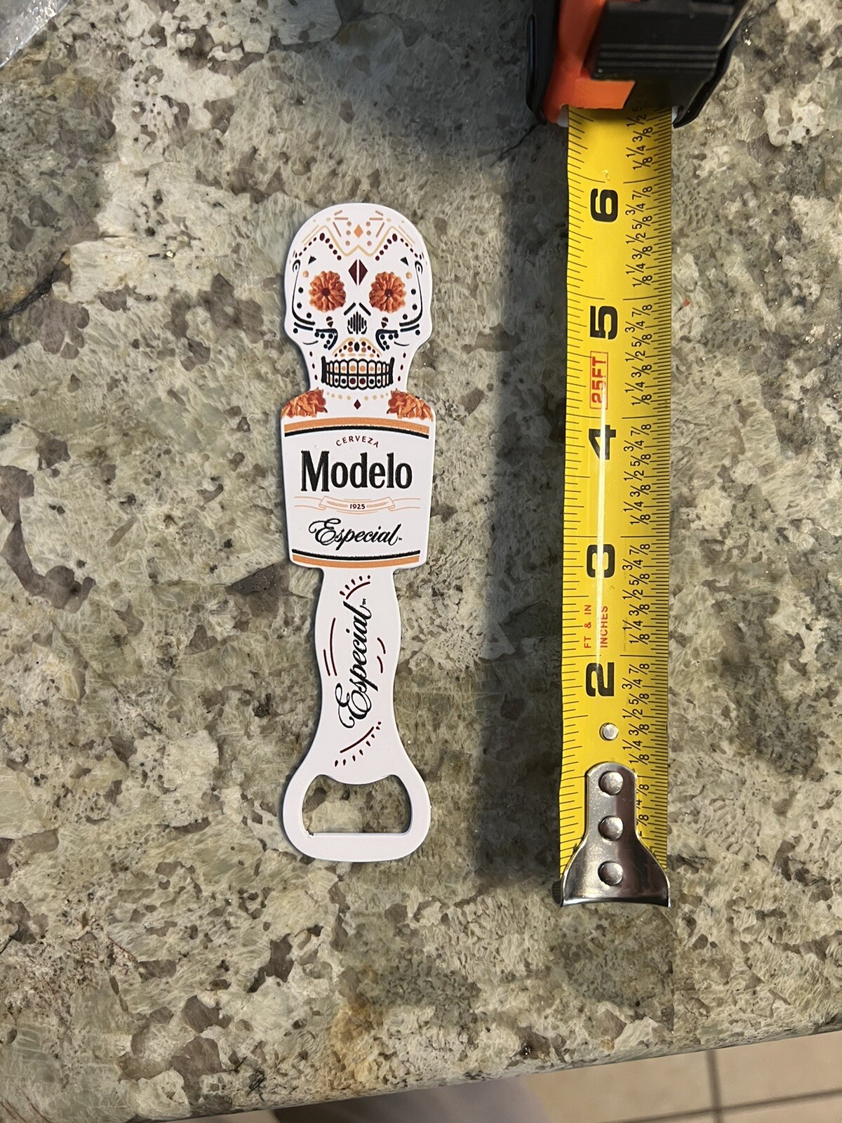 MODELO BEER STEEL BOTTLE OPENER BARTENDER SPEED BAR TOOL. Day Of The Dead