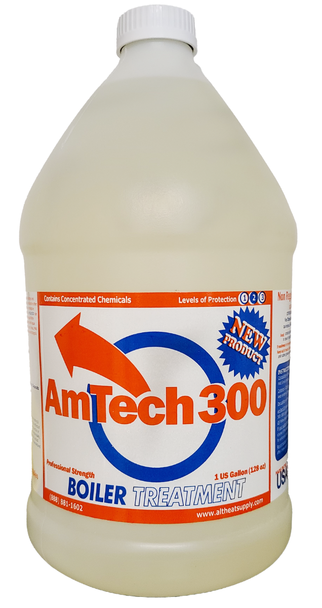 Amtech 300 Outdoor Wood Boiler Water Treatment, Corrosion Inhibitor, 1 Gallon