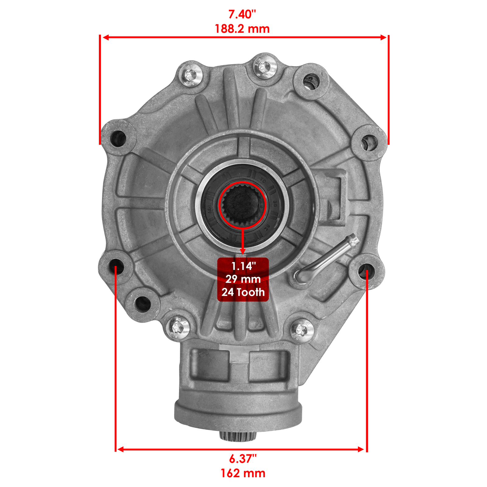 Rear Differential For Can Am Commander 1000 13 800R 13-15 / Maverick 1000 XMR 14