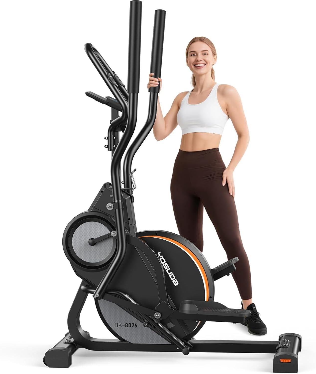 YOSUDA Elliptical Exercise Machine/3-in-1Elliptical+Cardio Climber+Stair Stepper