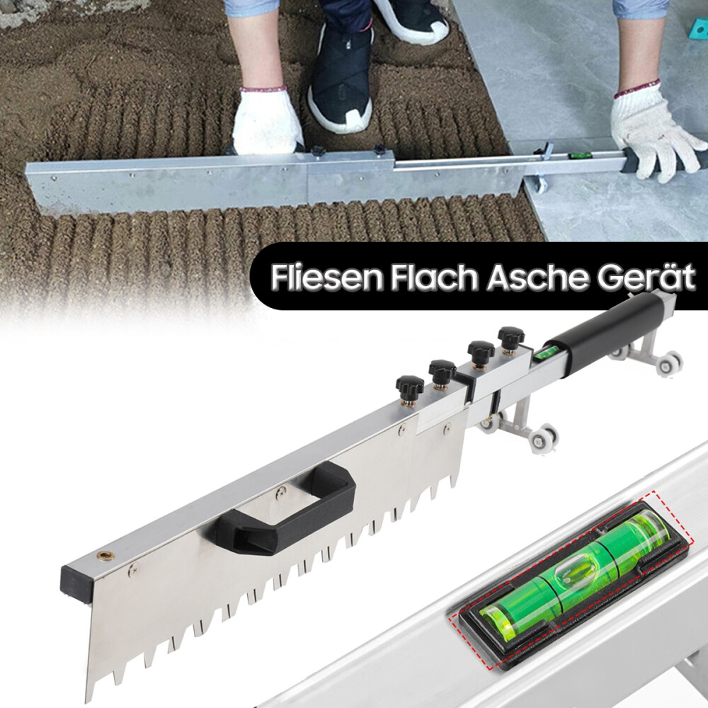 Floor Tile Tiling Paving Tool Flat Sand Screed Mortar Trowel​ Ash Folding Tool