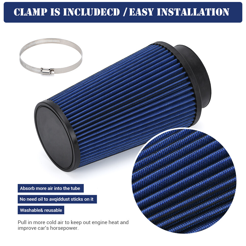 Cold Air Intake Kit w/ Filter For 07-12 Dodge Ram 2500 3500 6.7L Cummins Diesel