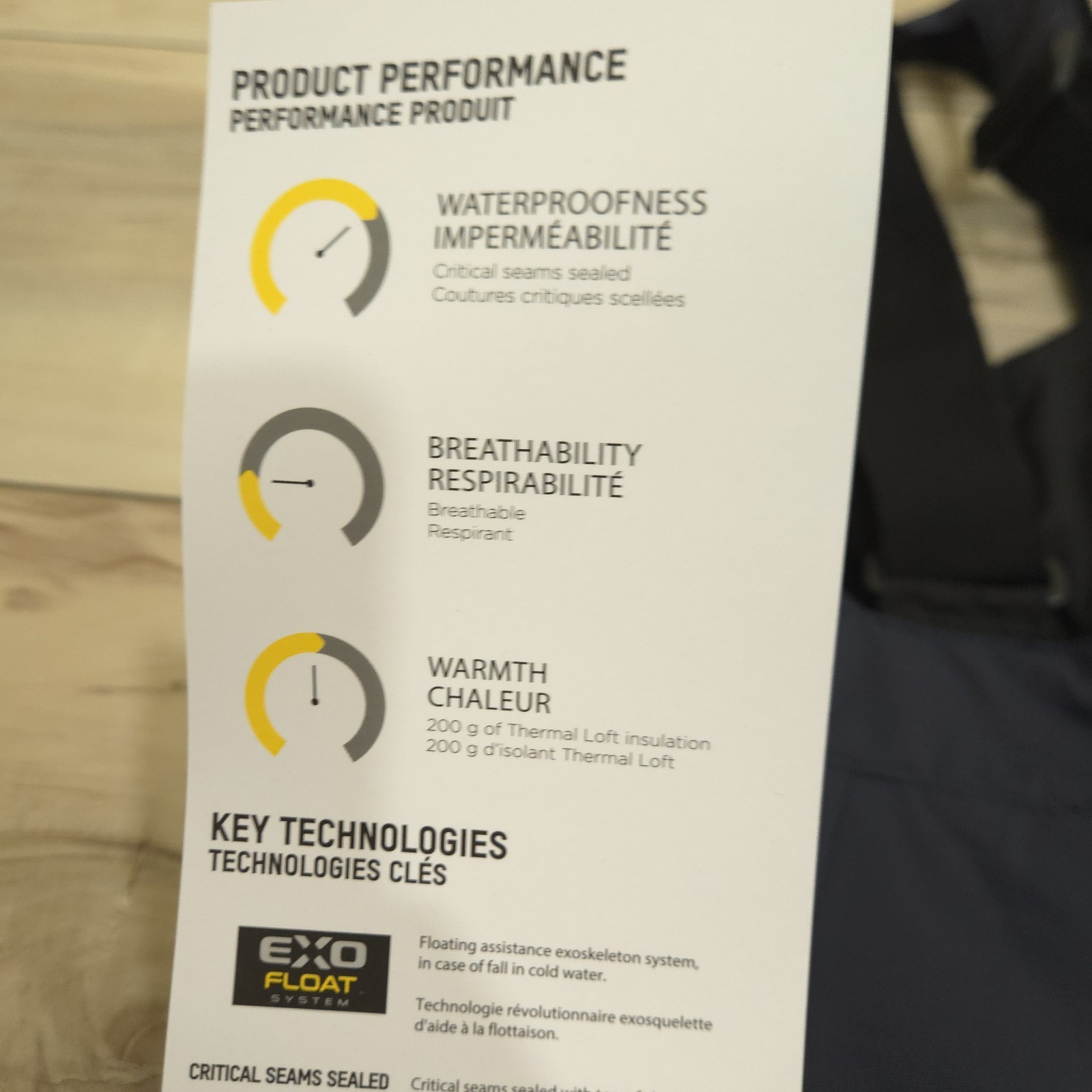 Ski-Doo Womens MEDIUM Dark Navy Vasa Highpants Snowpants Snow MSRP $245 NWT