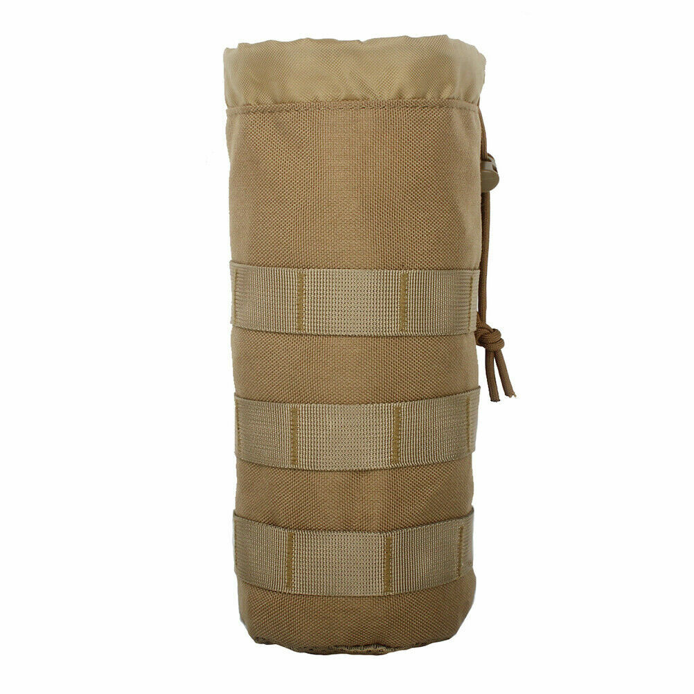 Tactical Molle Water Bottle Bag Military Outdoor Hiking Belt Holder Kettle Pouch