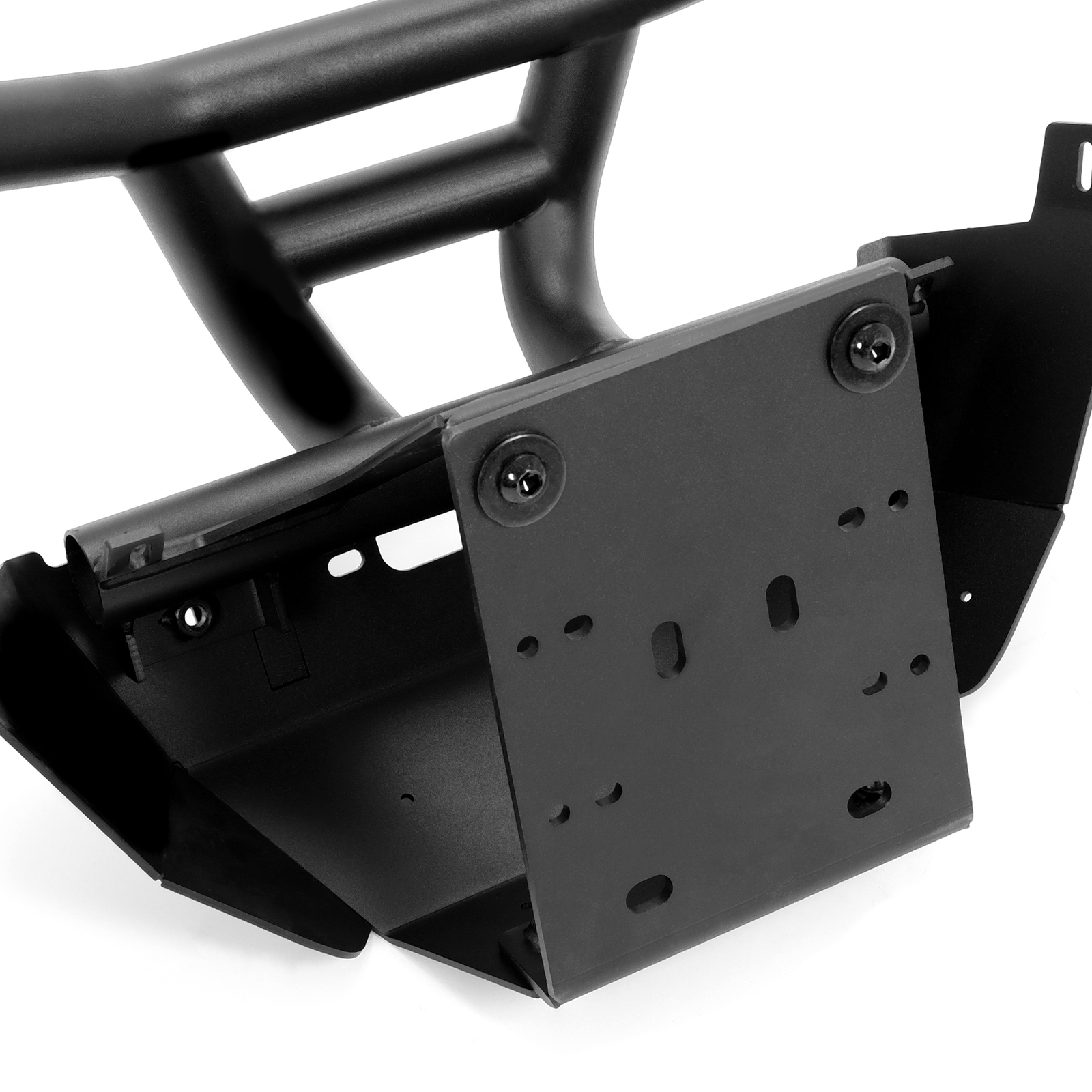 For Can-Am Maverick X3 17-23 Winch Ready Front Bumper W/ D-Rings Brush Guard