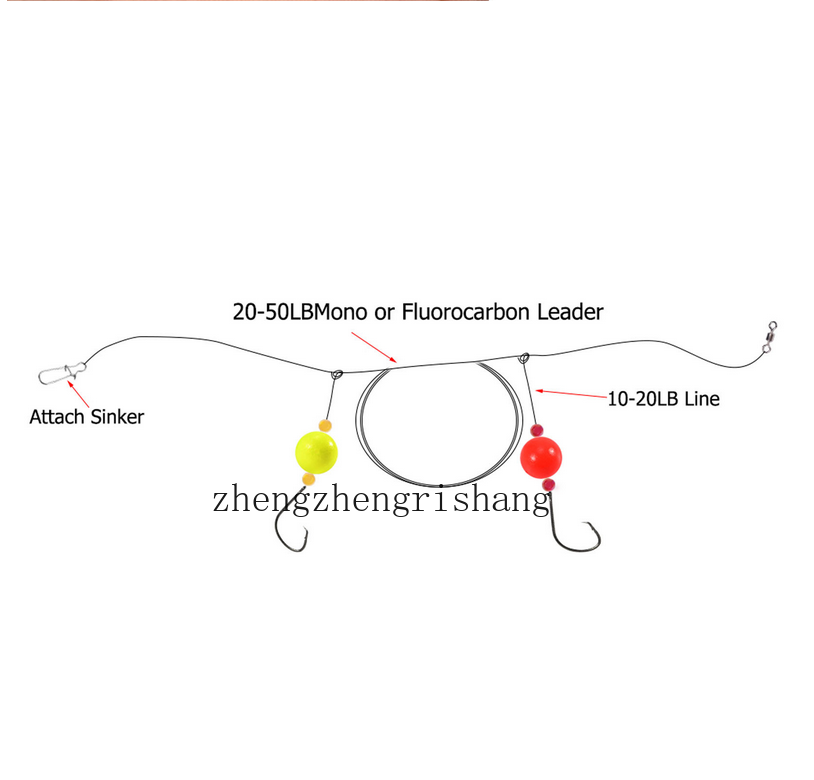 50/100Pcs Fishing Foam Floats Strike Indicators Walley Pompano Rig Bobbers Rig