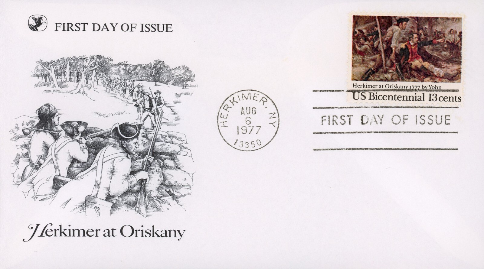 US 1722 FDC Herkimer Readers Digest