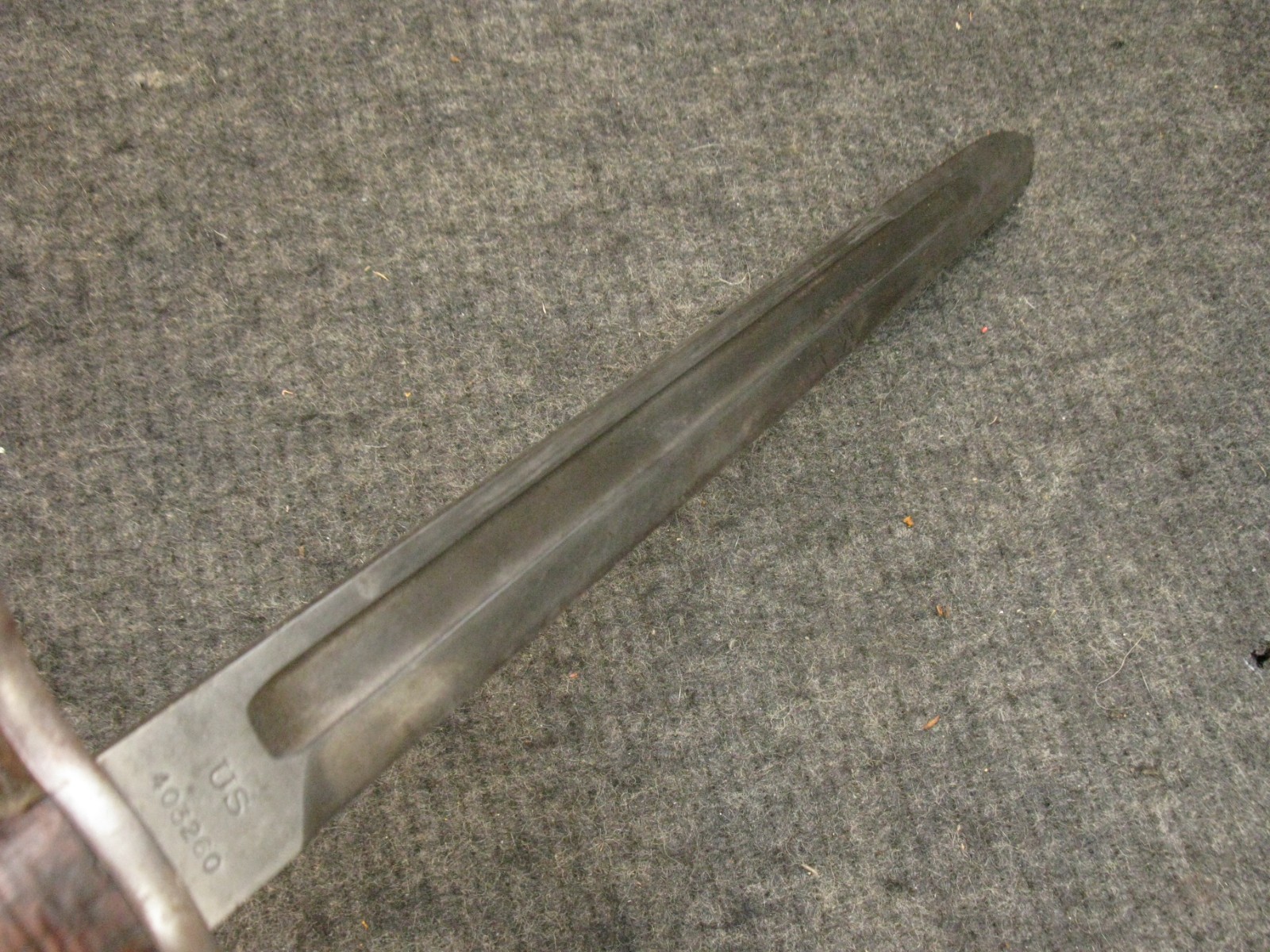 WWI Era Springfield Armory M1905 Rifle Bayonet M1903 M1 Garand