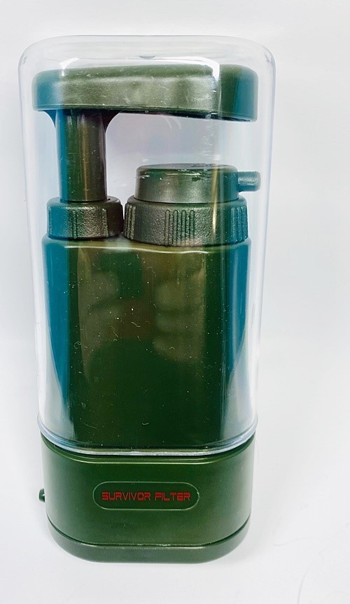 Survivor Filter PRO-LE Hand Pump Camping Water Filtration System