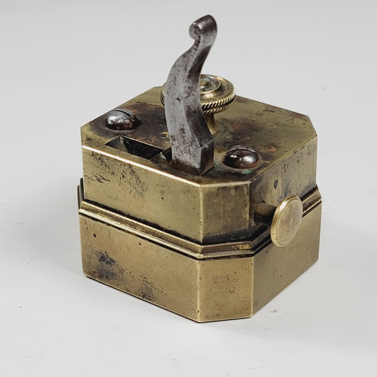 Brass Medical Scarificator for Bloodletting 19th Century by Stille