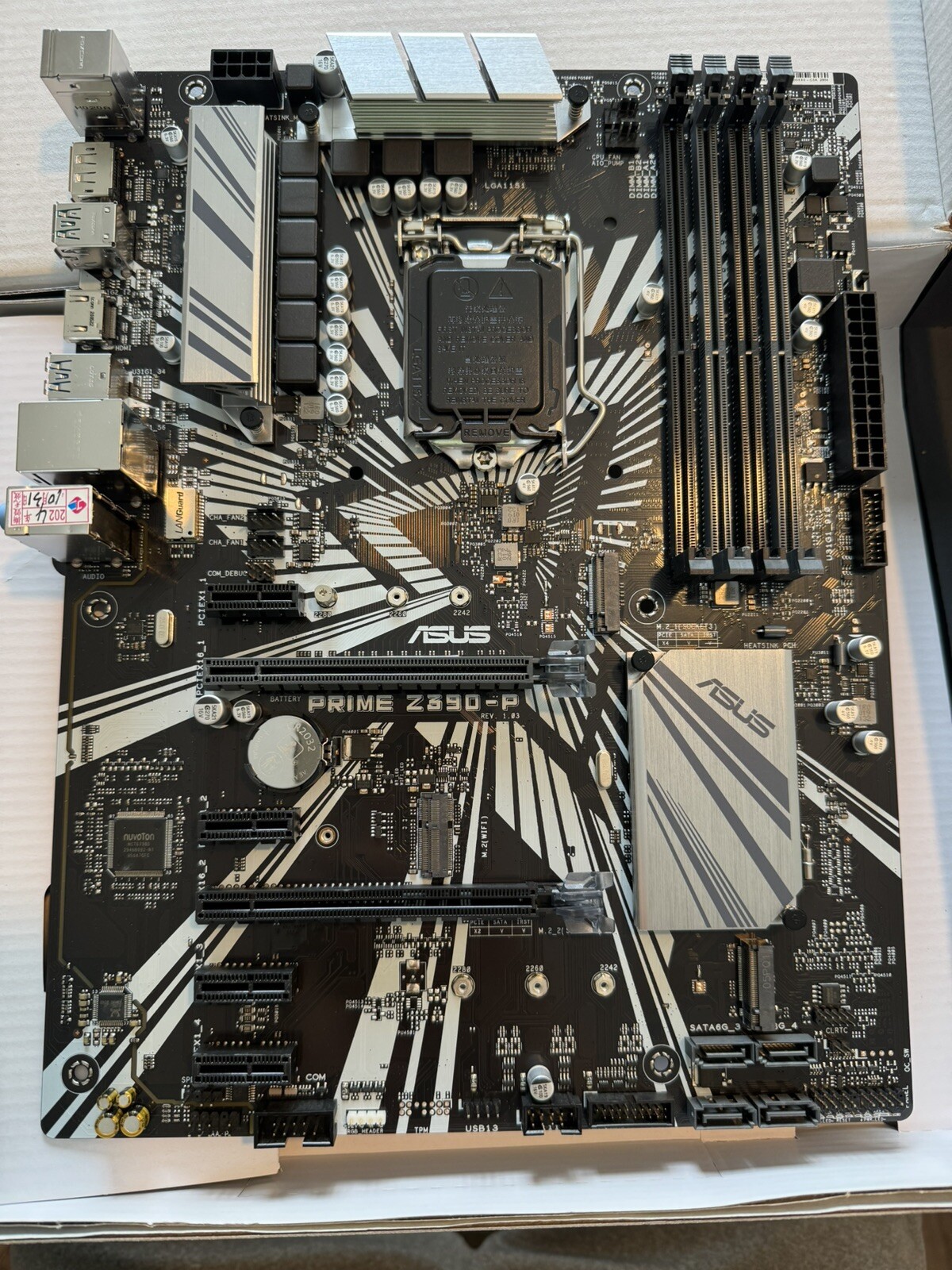 ASUS ‎Prime Z390-P LGA 1151 Intel Motherboard