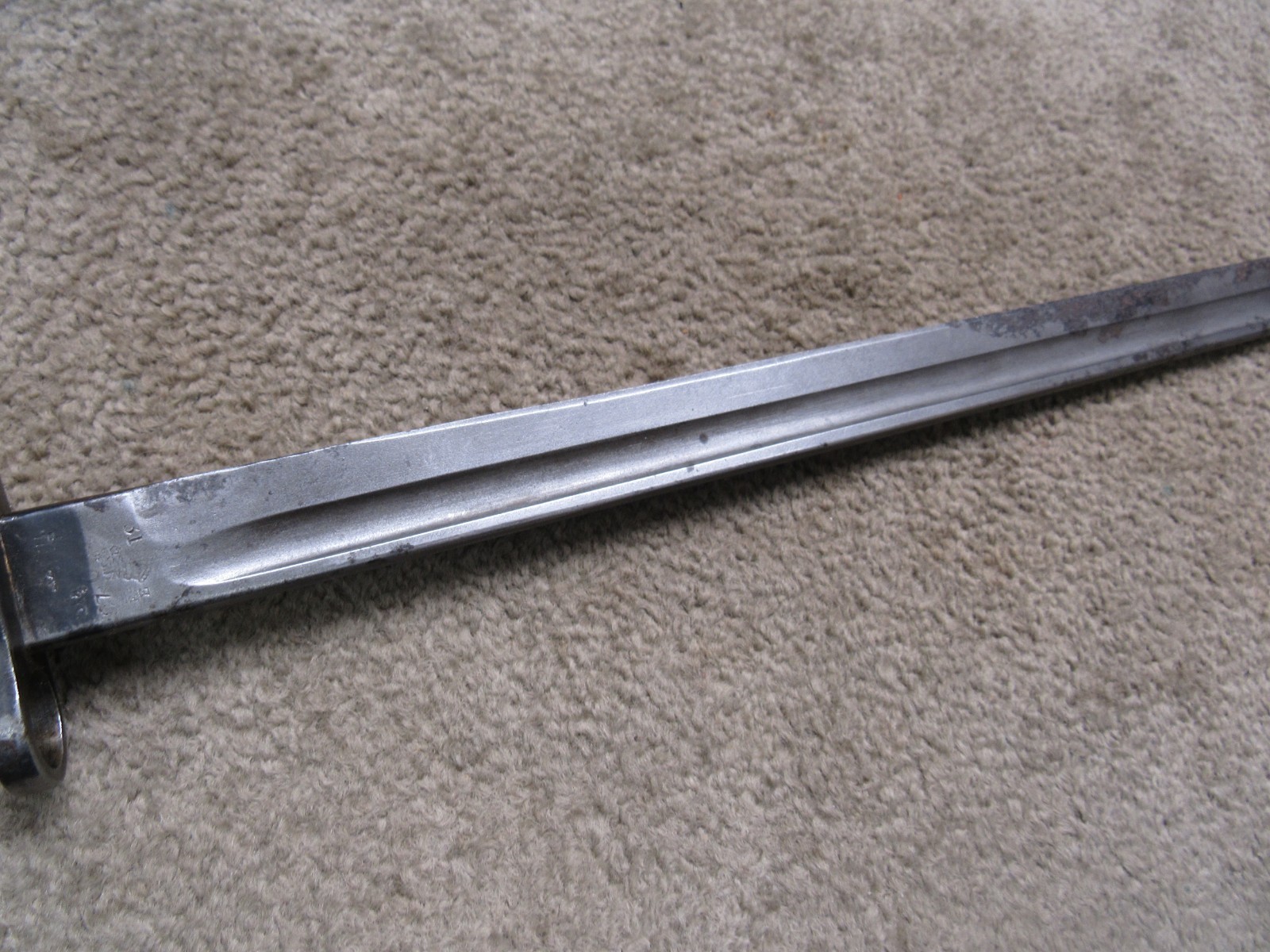 British WW1 P1907 Enfield Bayonet NO1 MK3 Wilkinson/ Pall Mall RUST SPOTS